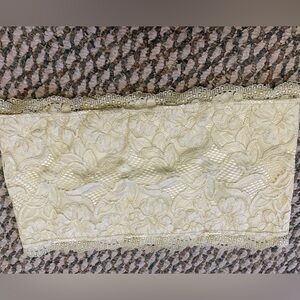 Emmelee for F.C. Lace Trim Top in Cream